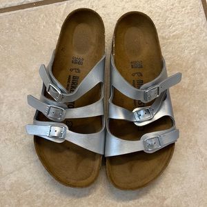 Birkenstock 3 strap sandals size 38